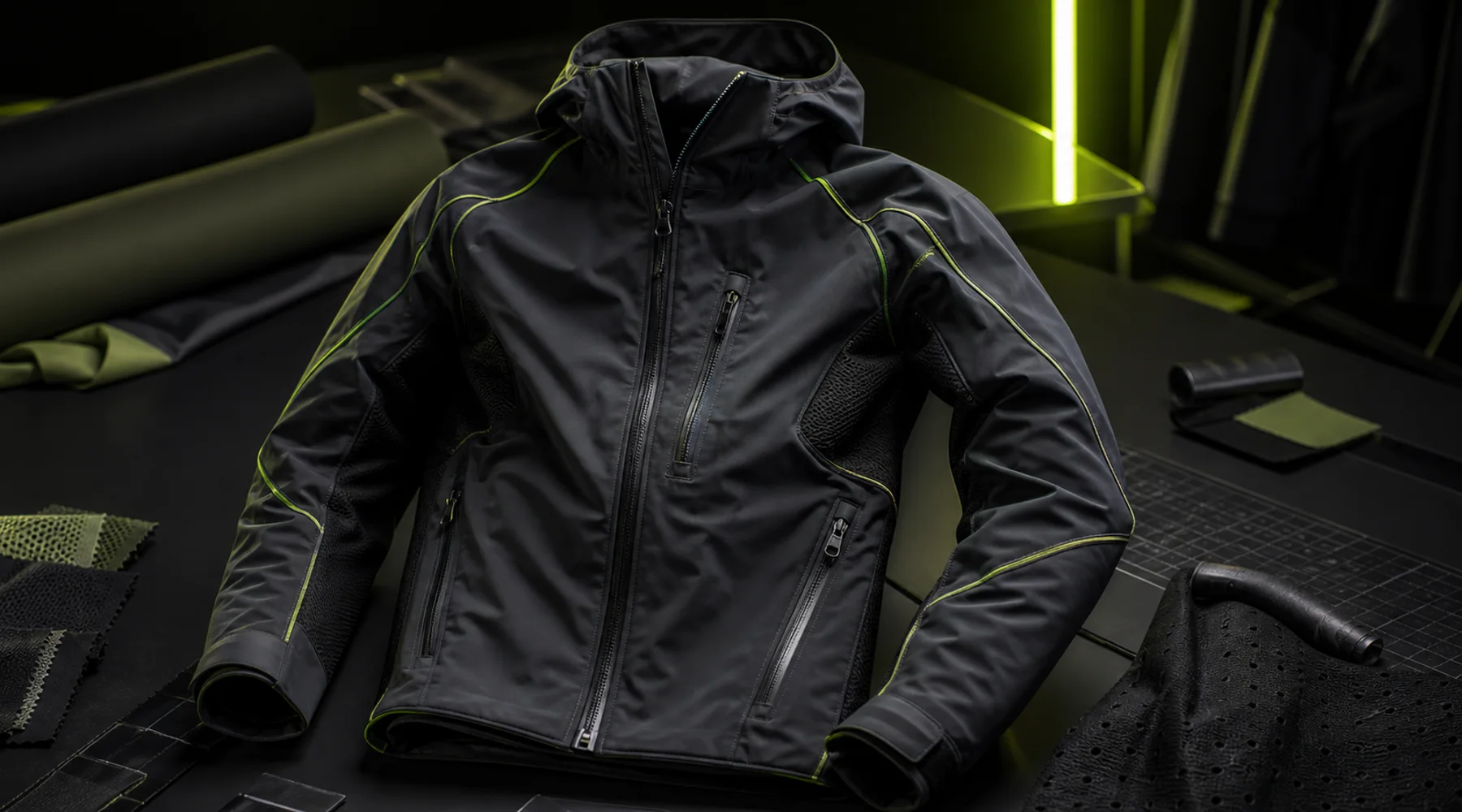 Performance apparel quality and construction detail