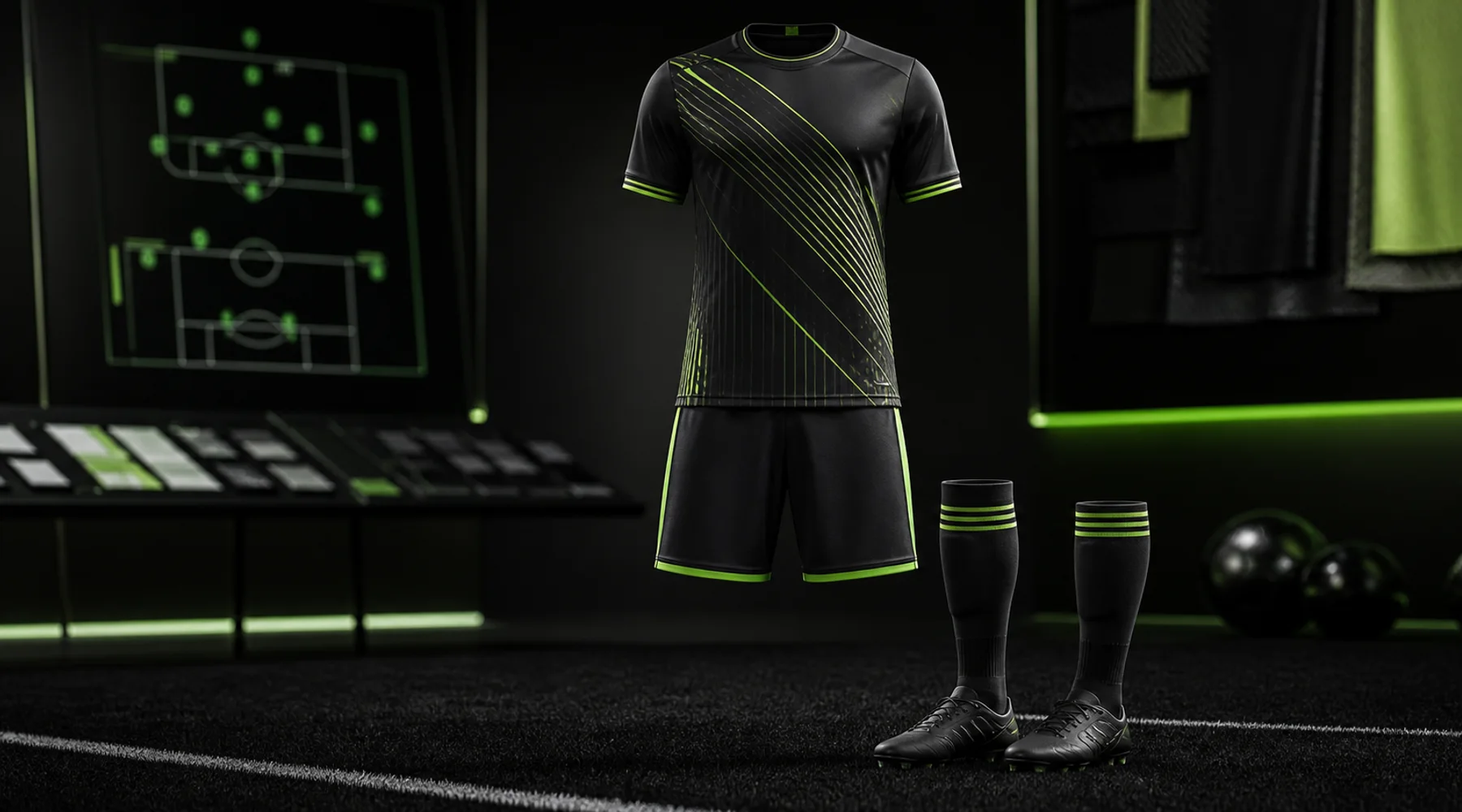 Teamwear quality and product presentation