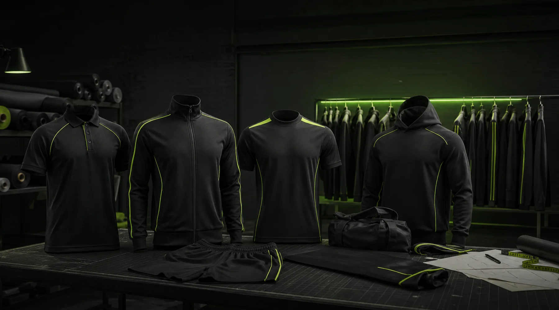 Custom teamwear and manufacturing development